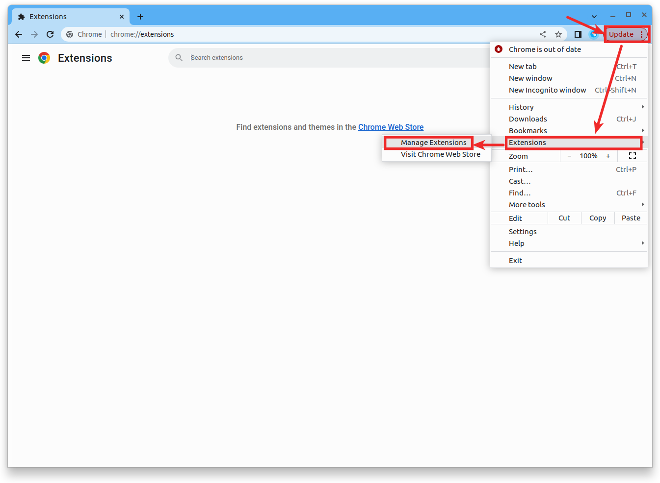 Picture of the extension